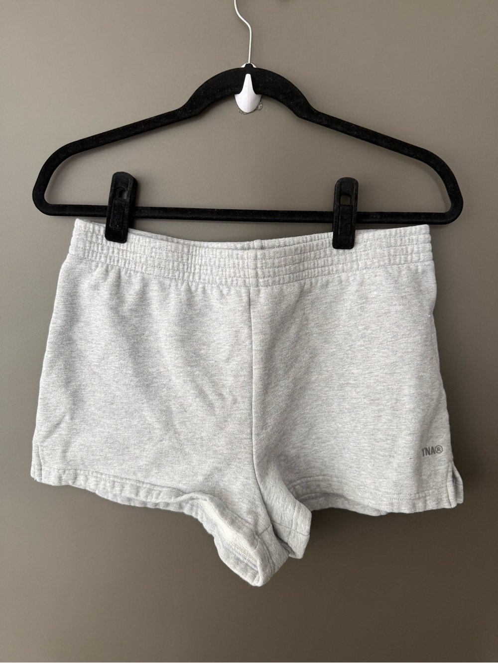 Aritzia TNA Sweatfleece Cozy Fleece Size M Running Short Sweatshort